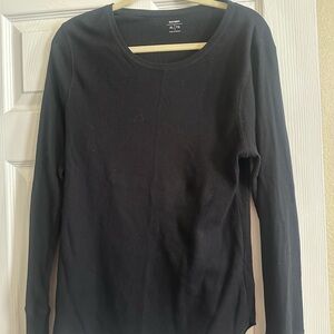 Black Long Sleeve Top